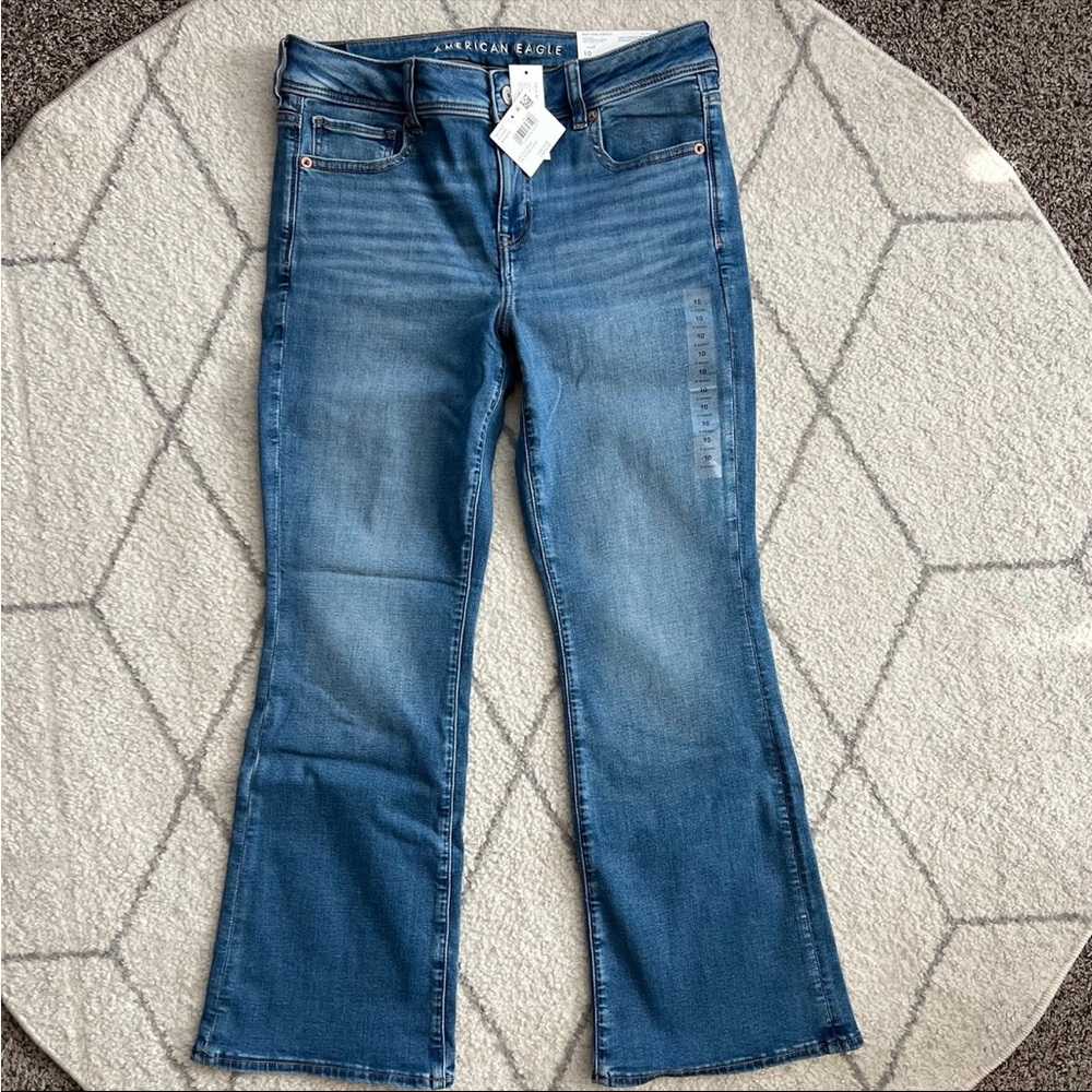 American Eagle
Next Level stretch Kick Boot denim jeans